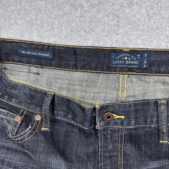 Lucky Brand Men's 361 Vintage Straight Leg Jeans Size 38x34 - Picture 8 of 10